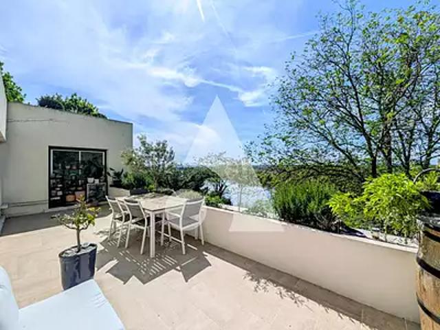 La Frette sur Seine 95530 Achat / Vente appartement 4 pièces t4 au dernier étage terrasse
