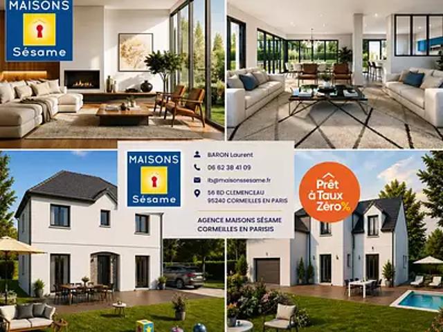 La Frette sur Seine 95530 Programme neuf maison neuf à vendre 6 pièces