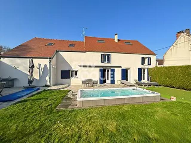 La Houssaye en Brie 77610 Achat / Vente maison 7 pièces t7 piscine parking