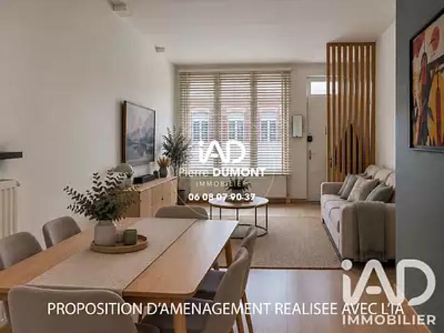 La Madeleine 59110 Achat / Vente maison 4 pièces t4 cave