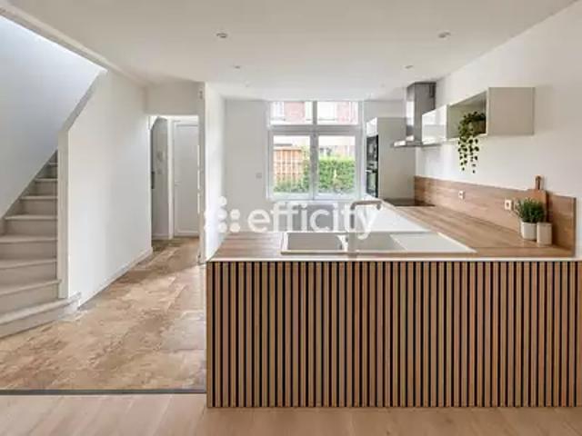 La Madeleine 59110 Achat / Vente maison 4 pièces t4 terrasse cave
