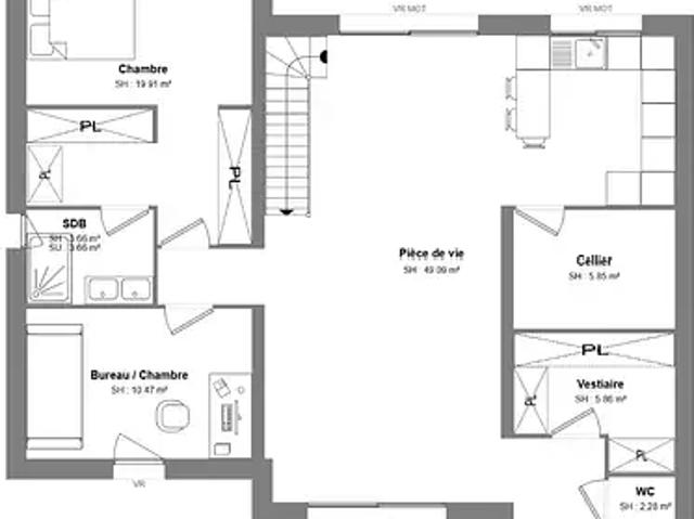 La Membrolle sur Choisille 37390 Programme neuf maison neuf à vendre 6 pièces