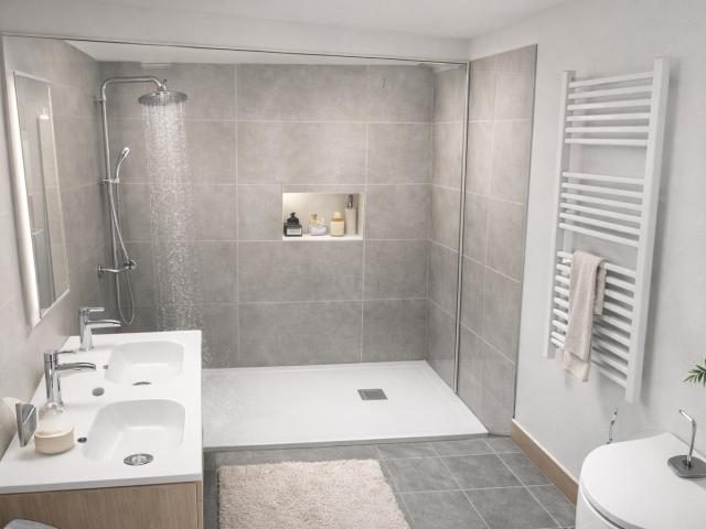 La mer en ligne de mire, les collines derrière vous — vivre. 87m² Nice