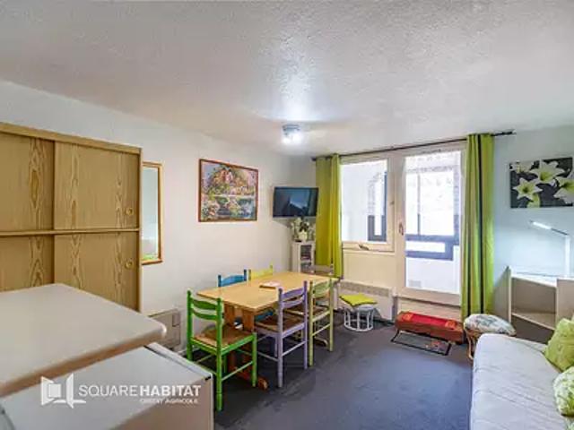 La Mongie 65200 Achat / Vente appartement 1 pièce t1 cave parking