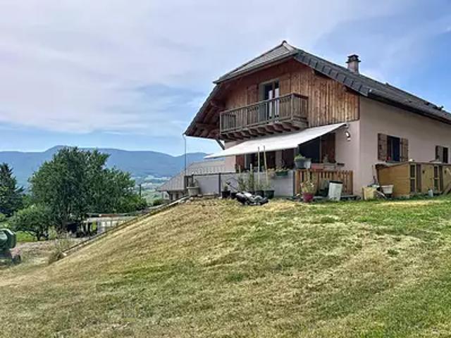 La Motte en Bauges 73340 Achat / Vente maison 6 pièces t6 terrasse