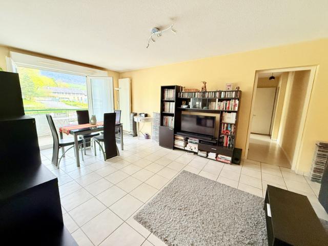 La Motte servolex, lumineux T3 de 69,5m2 avec terrasse, sans
