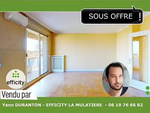 La Mulatière 69350 Achat / Vente appartement 4 pièces t4 cave balcon