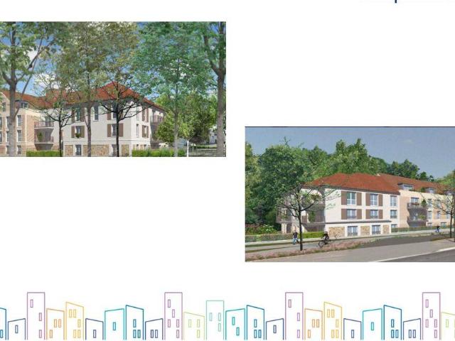 LA QUEUE EN BRIE Appartement 2 pièces bis de 54,10 m² avec bal