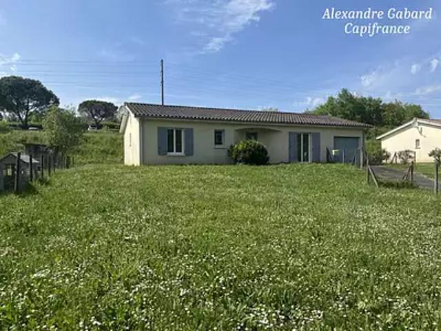 La Réole 33190 Achat / Vente maison 4 pièces t4 jardin terrasse
