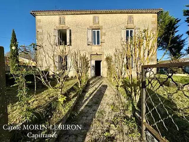 La Réole 33190 Achat / Vente maison 5 pièces t5 jardin cave