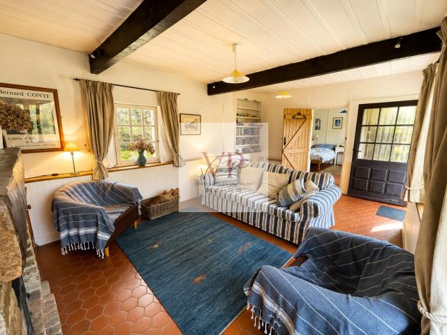 La Rivière Saint Sauveur Propriété normande 2 habitation. 120m² La Rivière Saint Sauveur