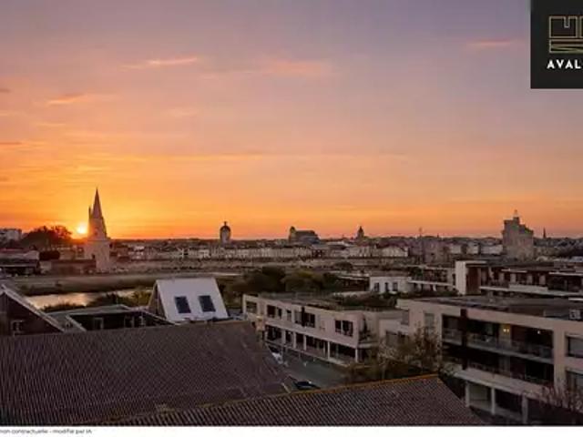 La Rochelle 17000 Achat / Vente appartement 4 pièces t4 terrasse