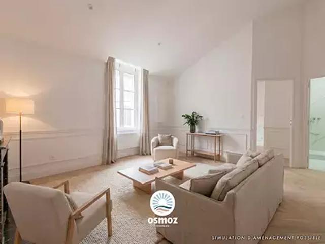 La Rochelle 17000 Achat / Vente appartement 3 pièces t3 au dernier étage