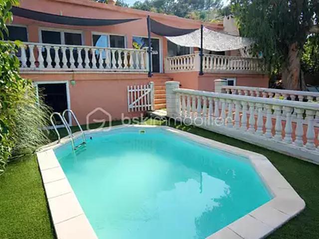 La Seyne sur Mer 83500 Achat / Vente maison 6 pièces t6 piscine terrasse