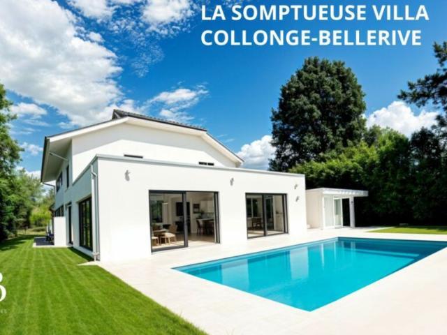 La somptueuse Villa: une élégante villa familiale / Collonge Bellerive