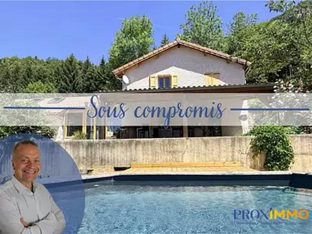 La Sure en Chartreuse 38134 Achat / Vente maison 4 pièces t4 piscine