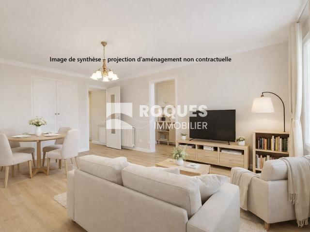 LAMALOU LES BAINS à vendre Appartement type F3 en centre ville