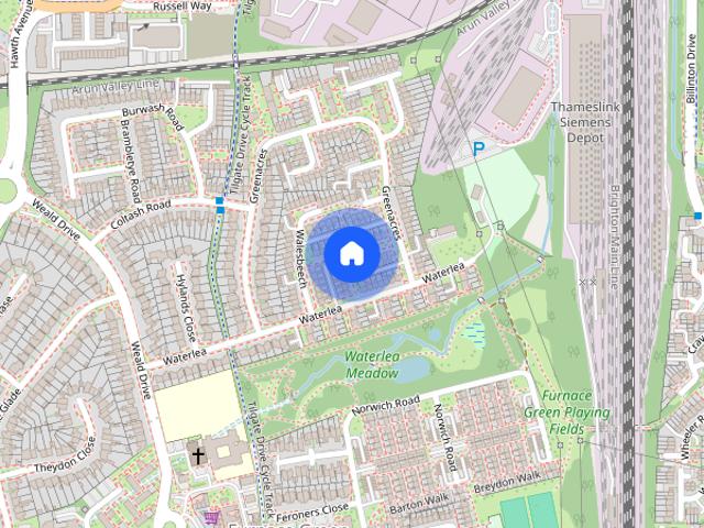 Lamberhurst Walk, Crawley, West Sussex. RH10 6SN
