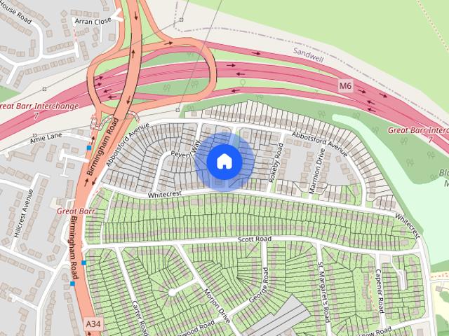 Lammermoor Avenue, Great Barr, B43 6ET