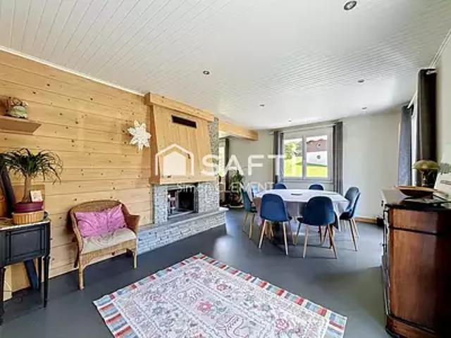 Lamoura 39310 Achat / Vente maison 6 pièces t6 terrasse balcon