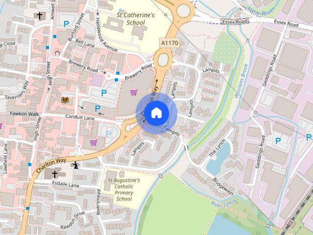 Lampits, Hoddesdon