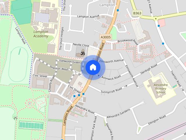 Lampton Road, Hounslow, Middlesex, TW3