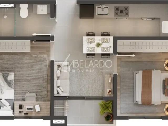 Lançamento no bairro vorstadt apartamento tipo studio, condomínio com toda infraestrutura