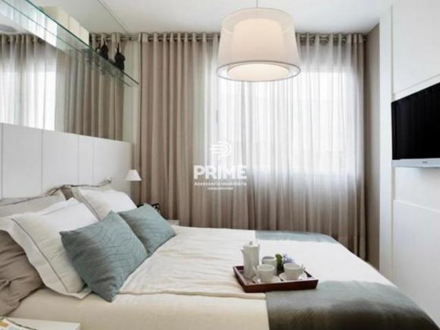 Lançamento 250m da Praia Village San Pietro III 2 dormitórios à venda 45m² Massaguaçu Cara