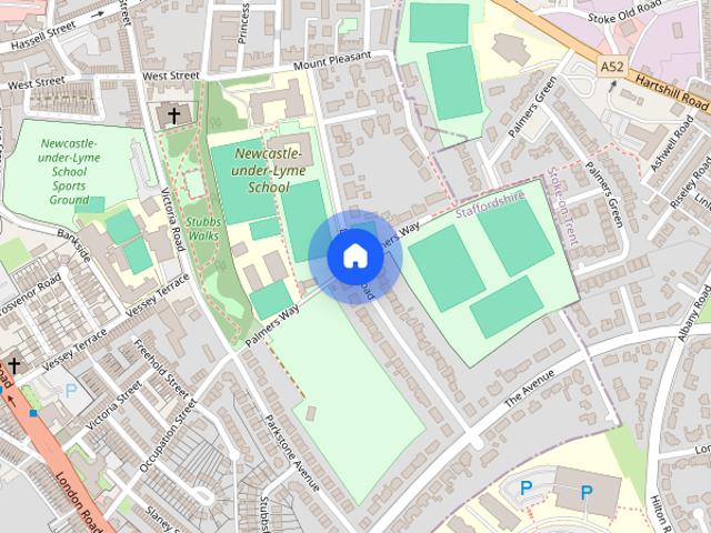 Lancaster Road, Newcastle, Staffordshire, ST5