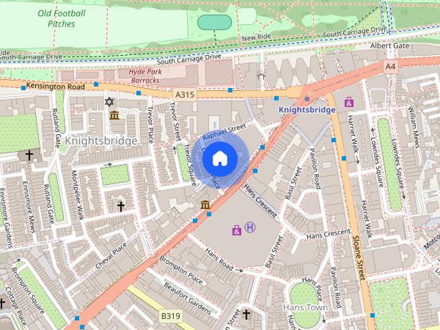 Lancelot Place, Knightsbridge, London, SW7
