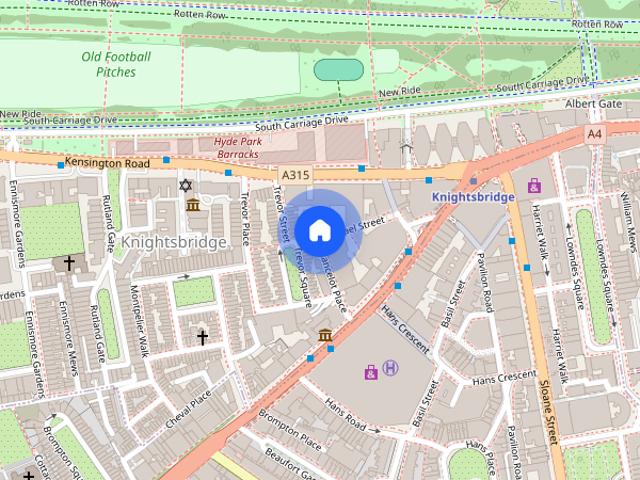 Lancelot Place, Knightsbridge, London, SW7