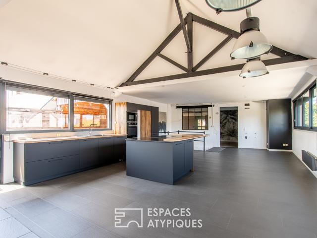 L'ancienne forge réinventée en loft