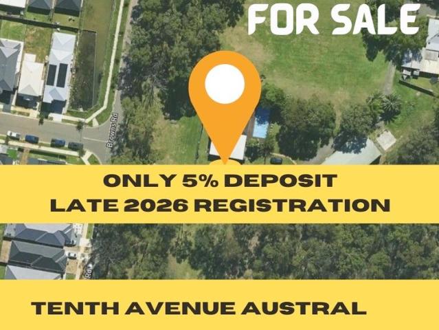 Land Only For Sale | Walk to Local Town Center and School | 16 Minutes to Western Sydney International Airport