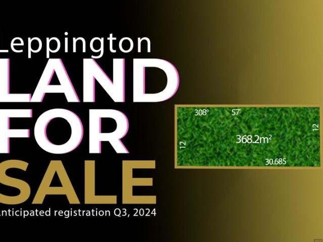 Land For Sale Anticipated registration Q3, 2024
