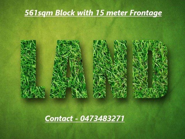 Land For Sale Contact 0473483271 today!