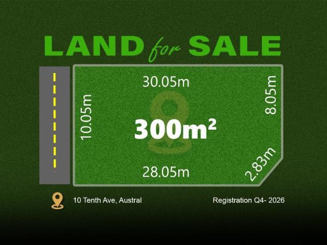 Land for Sale in Austral Q4 2026 Registration