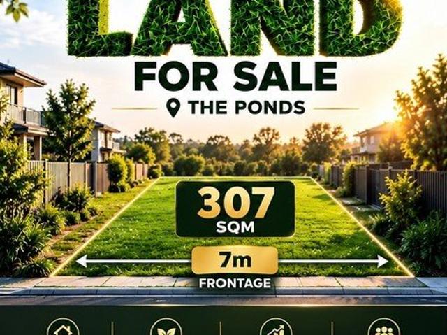 Land in The Ponds Perfect for Families, Upgraders & Investors. Contact 0469 814 473