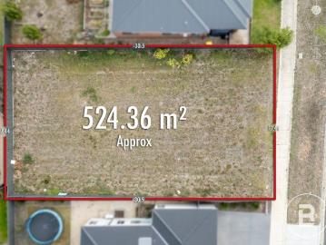LAND WITH GENEROUS FRONTAGE