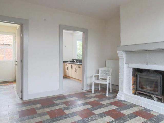 Landelijk gelegen gezellige woning met 2 ruime slaapkamers te Heule!