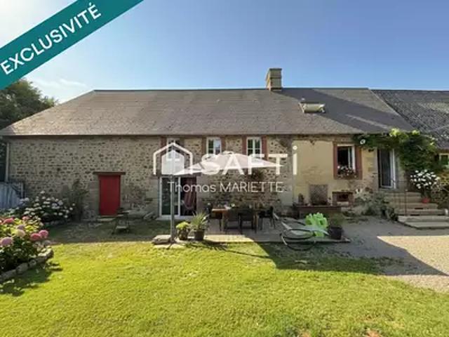 Landelles et Coupigny 14380 Achat / Vente maison 6 pièces t6 terrasse balcon