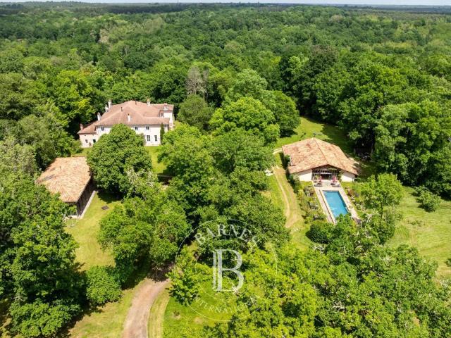Landes Beau Manoir Avec Dépendances, Idéal Évènementiel m² Morcenx la Nouvelle