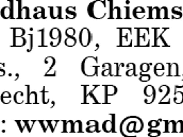 Landhaus Chiemsee/Simssee
