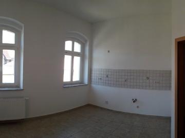 ländliche 2 Raumwohnung mit Einbauküche in Reichenbach / Oberlausitz