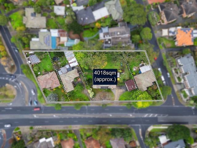 Landmark 4,018sqm Approx. Development Opportunity in Blue Chip Templestowe Lower