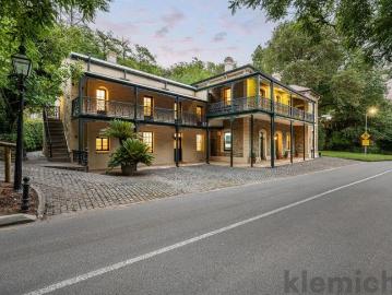 Landmark legacy mansion The Chalet formerly the Waterfall Gully Hotel, set on 2.91ha of botanic like grounds with court and pool