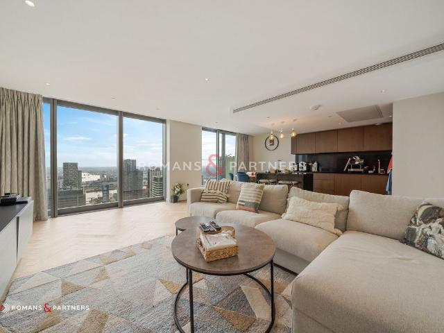 Landmark Pinnacle, Canary Wharf E14, 3 bed flat to rent, £5,750 pcm | PrimeLocation