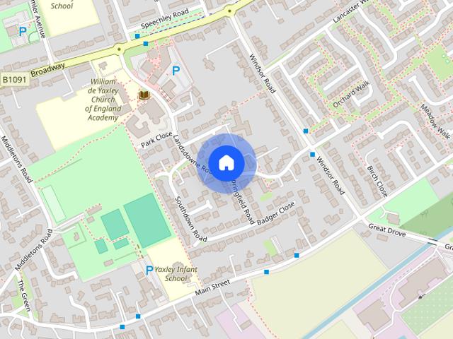 Landsdowne Road, Yaxley, Peterborough, Cambridgeshire, PE7 3JL