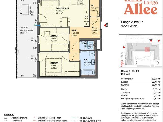 Lange Allee 6A Eigentum in 1220 Wien