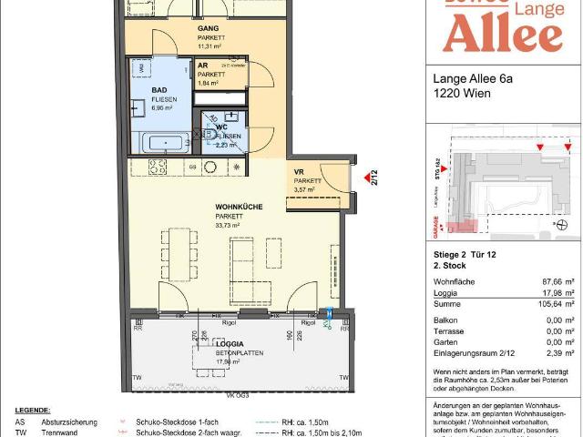 Lange Allee 6A Eigentum in 1220 Wien