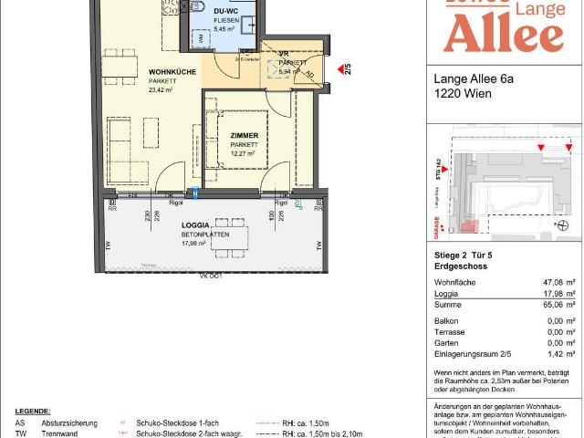 Lange Allee 6A Eigentum in 1220 Wien